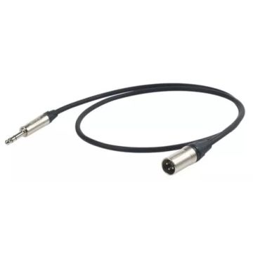 Cavo jack stereo/XLRM 2 mt Proel Esoteric con connettore Neutrik ESO240LU2