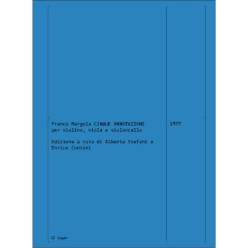 Cinque Annotazioni Franco Margola per violino, viola e violoncello