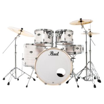 Batteria Pearl Export Fusion 22" 5pz Hardware e Piatti slipstream white 2025 Edition