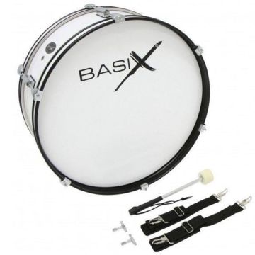 Grancassa da parata Basix F893020 Junior 22X7" con cinghie e battente