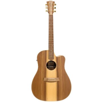 Chitarra Acustica Elettrificata Cole Clark FL2EC-RDBL red/blackwood con custodia