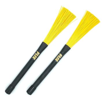 Spazzole Flix Classic retrattili fili nylon yellow