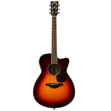 Yamaha FSX820C cutaway brown sunburst