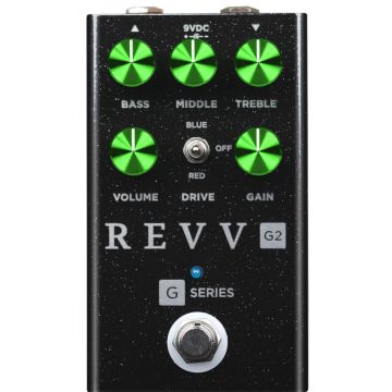 Revv G2 Overdrive Distortion black sparkle ltd