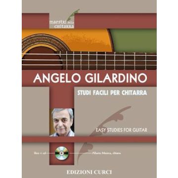 Gilardino studi facili per chitarra con cd