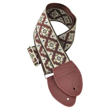 Souldier Regal maroon Tracolla chitarra 4,5cm