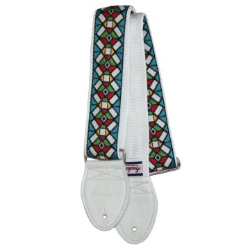 Souldier Stained Glass blue Tracolla chitarra 5cm