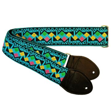 Souldier Clapton turquoise Tracolla chitarra 5cm