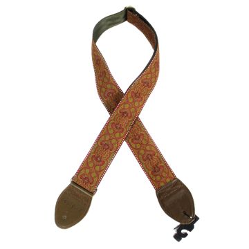 Souldier Arabesque red Tracolla chitarra 5cm