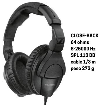Cuffia SENNHEISER HD280 PRO - CLOSED