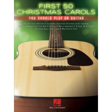 First 50 Christmas Carol BOOK Chitarra
