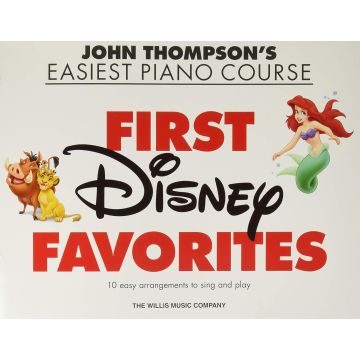 First Disney Favourites John Thompson Book Pianoforte