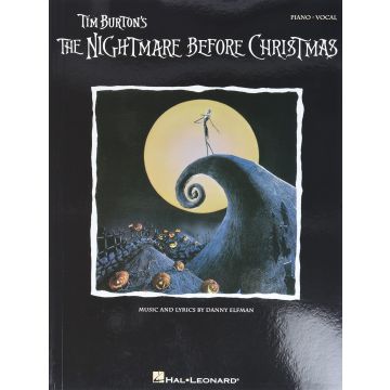 Tim Burton's The Nightmare Before Christmas Danny Elfman BOOK - Pianoforte, Canto e Chitarra - Piano