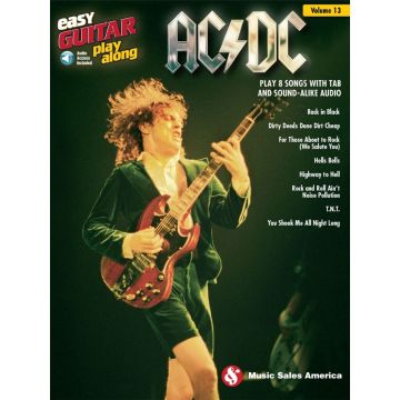 Easy Guitar play along: AD/DC Vol.13 con audio Online