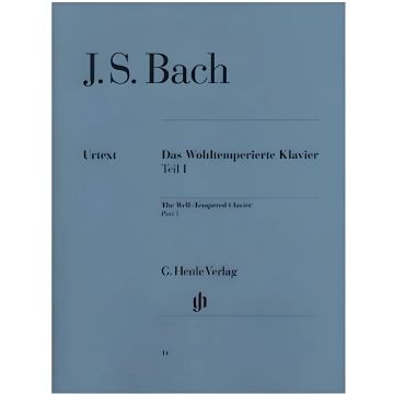 Bach Il Clavicembalo Ben Temperato 1 ed. Henle Verlag