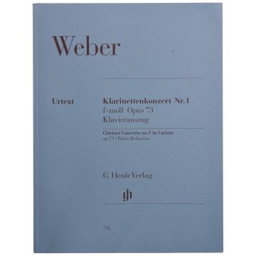 Weber Clarinet concerto no.1 in F minor Op.73 Piano reduction