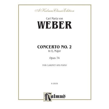 Weber Clarinet concerto no.2 in Eb major Op.74 