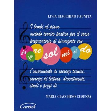 Carish MK11988 metodo per bambini per pianoforte studio