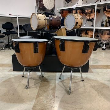 Ajax 26+29" Coppia Timpani in fibra pelli nuove USATI
