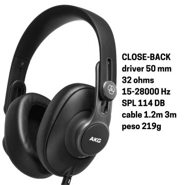 Cuffia AKG K361 - CLOSED 32 Ohm