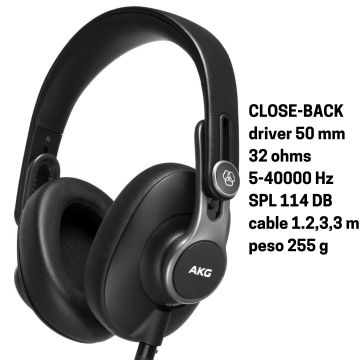 Cuffia AKG K371 - CLOSED 32 Ohm Cuffia AKG K371 - CLOSED 32 Ohm