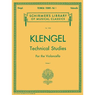Klengel Technical Studies for Cello 1 