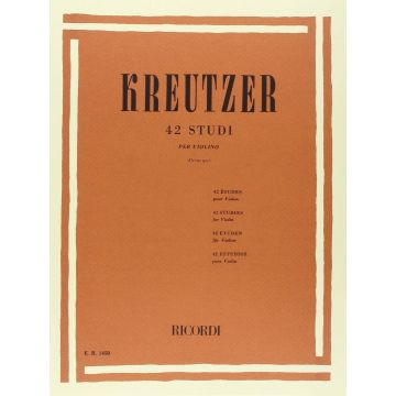 Kreutzer 42 studi per violino 