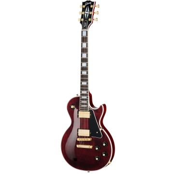 Gibson Les Paul Custom 70s Chitarra Elettrica wine red con custodia