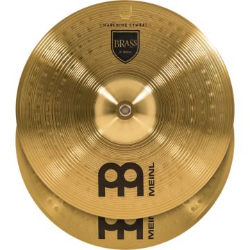 Meinl 16" Marching Brass Medium Coppia Piatti con manali