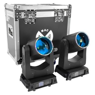 Mac Mah MAC BEAM 200 SET Kit 2 teste mobili 