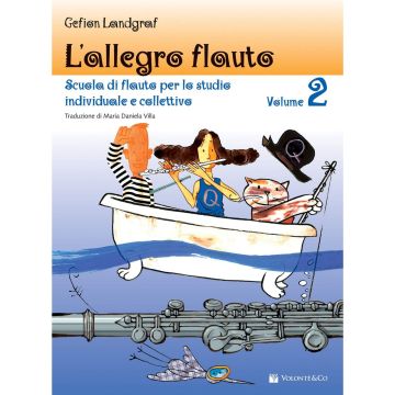 Gefion Landgraf L'Allegro Flauto Vol.2 Scuola di flauto per lo studio individuale e collettivo