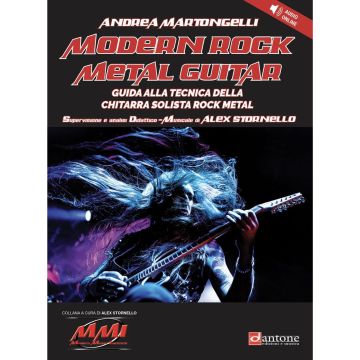 MODERN ROCK METAL GUITAR, GUIDA ALLA TECNICA DELLA CHITARRA SOLISTA ROCK METAL, ANDREA MARTONGELLI