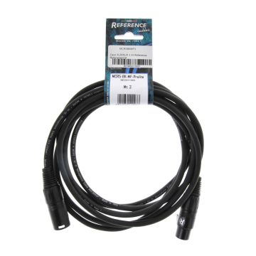 Cavo XLR/XLR 3 mt Reference Prolite MCR3-BK-MF-3