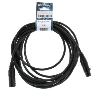 Cavo XLR/XLR 5 mt Reference Prolite MCR3-BK-MF-5