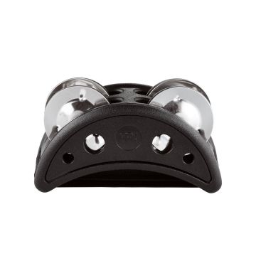 CFJS2SBK Cembalo Meinl da piede in plastica con piattini in acciaio black