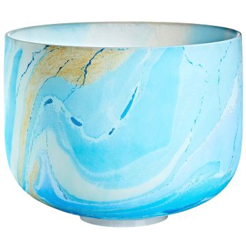 Sonic Energy 25cm Marble Chakra della gola