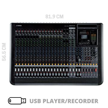 Mixer Yamaha MGP24X con effetti e USB - 16Mic/4Stereo