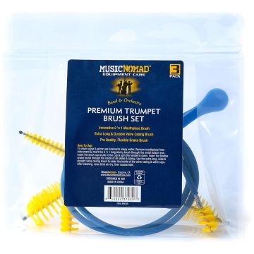 MusicNomad MN765 Kit pulizia tromba Premium 3pz