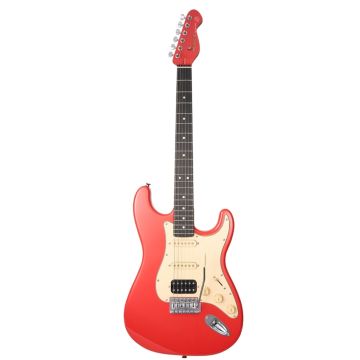 Mooer MSC10 Elite fiesta red Chitarra Elettrica 