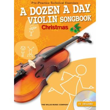 A Dozen A Day Violin Songbook Christmas Arr. Chris Hussey BOOK+CD - Violino
