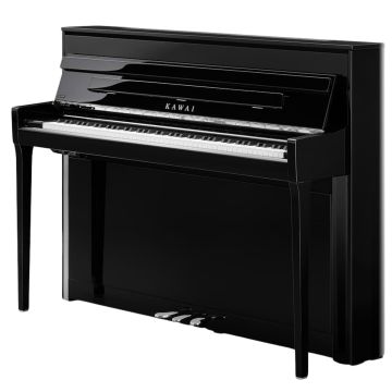 Kawai Novus NV-6 Piano Digitale Hybrid con mobile nero lucido 