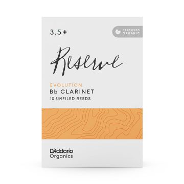 D'Addario Organics Reserve Evolution unfiled Clarinet n.3,5+ 10pz 