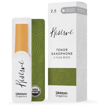 Ance Sax Tenore D'Addario Organics Reserve n. 2.5  5pz