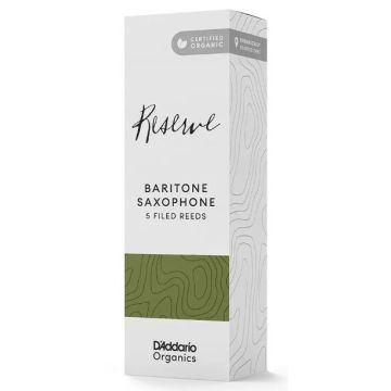 D'Addario Organics Reserve Ance Sax Baritono n.4 5pz.