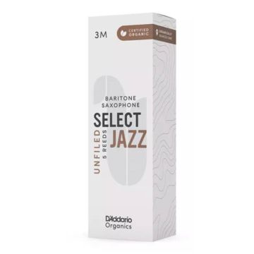 Ance Sax Baritono Organic Select Jazz Unfiled By D'Addario n.3 Medium 5p