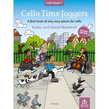 Cello Time Joggers Kathy Blackwell con audio on-line