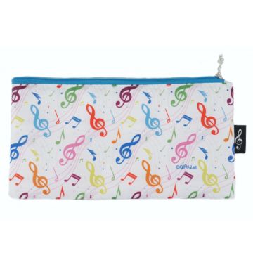 Astuccio Agifty Bianco con note colorate 24x12.5cm 