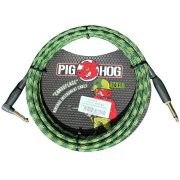 Pig Hog Cavo Jack/Jack angolare 3mt camouflage