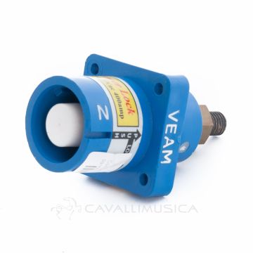 Connettore Veam Power Lock N da pannello maschio