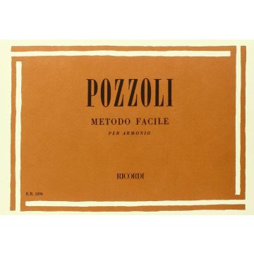 Pozzoli Metodo Facile per Armonio 